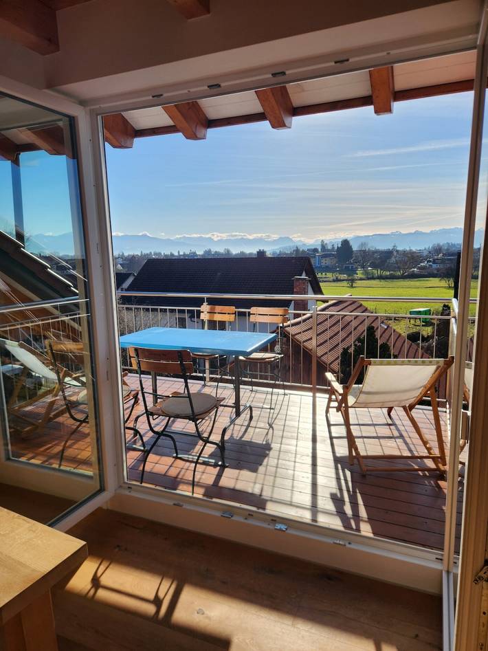 Ferienwohnung für 4 Personen, mit Seeblick und Garten in Bodolz - 3