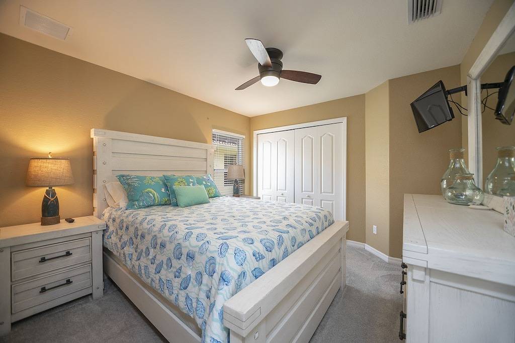 Naples newly furnished pool home with lake view in Southwest Florida