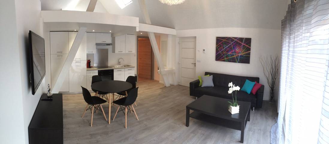 Gîte pour 4 personnes, avec terrasse à Ingersheim
