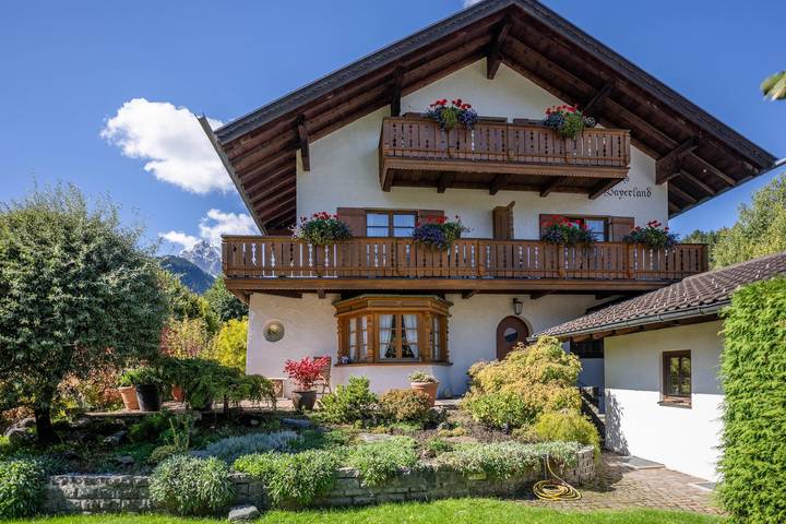 Gîte pour 2 personnes, avec Balcon et Vue à Mittenwald