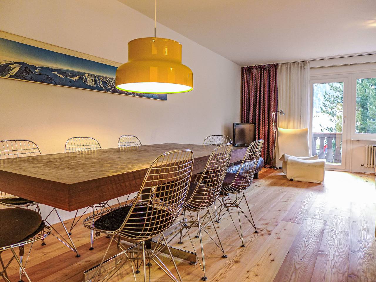 Ganze Wohnung, Chesa Vuorcha in Zuoz, Sankt Moritz