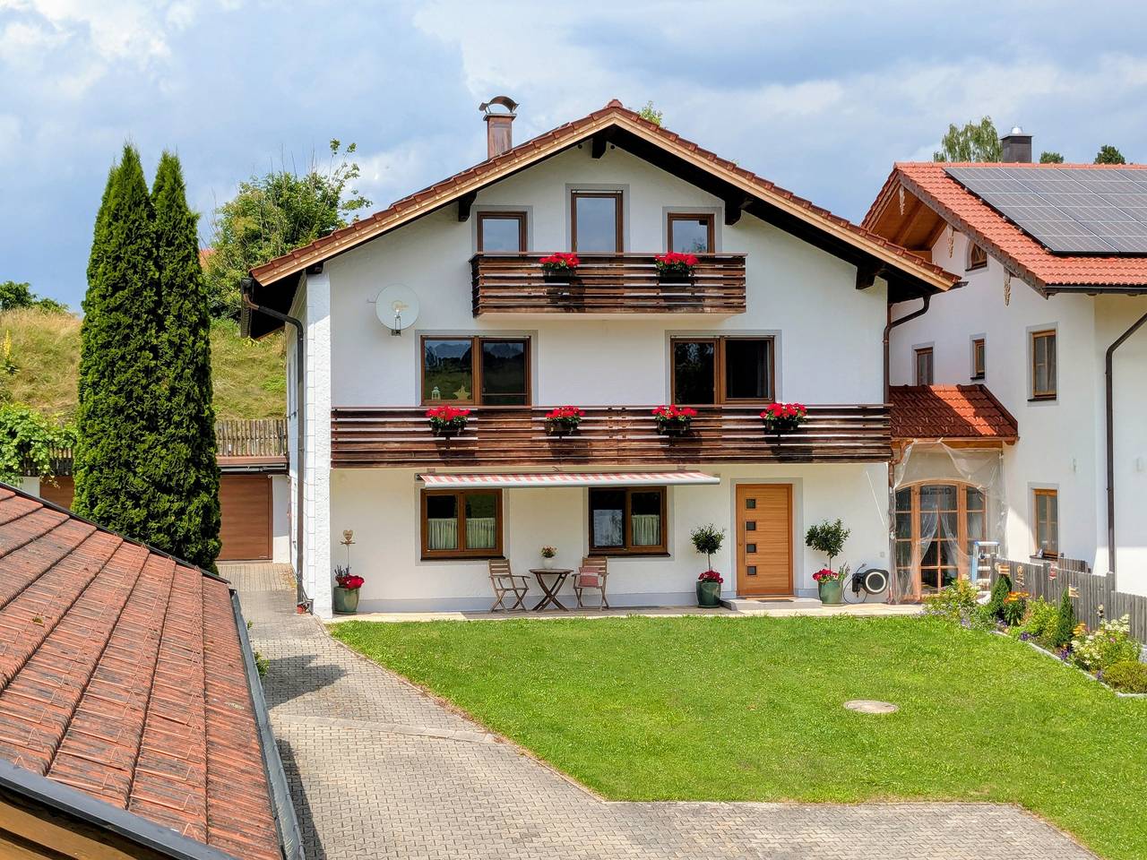 Ganze Ferienwohnung, Ferienwohnung am Krebsbach - Ferienwohnung 50qm für max. 4 Personen in Chieming, Chiemsee