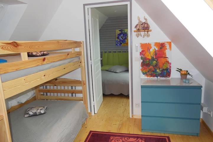 Location de vacances pour 4 personnes, avec jardin et balcon dans Plage de Port-Mabo - 3