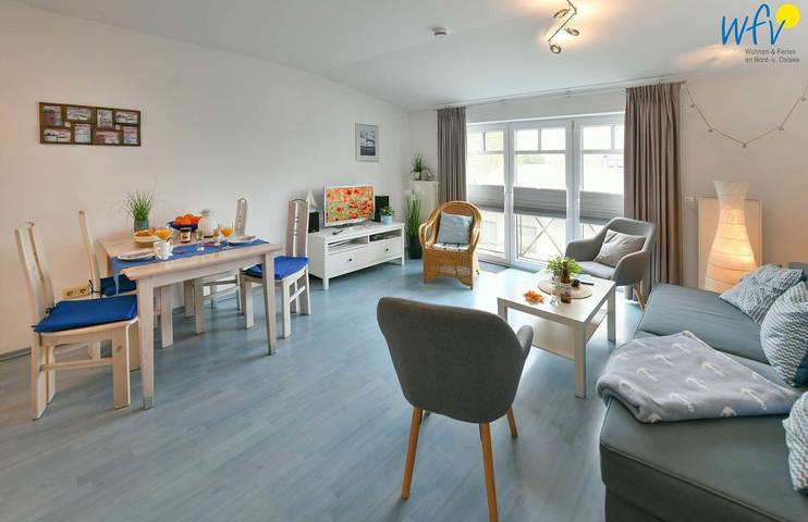 Ferienwohnung für 4 Personen, mit Garten und Sauna in Binz