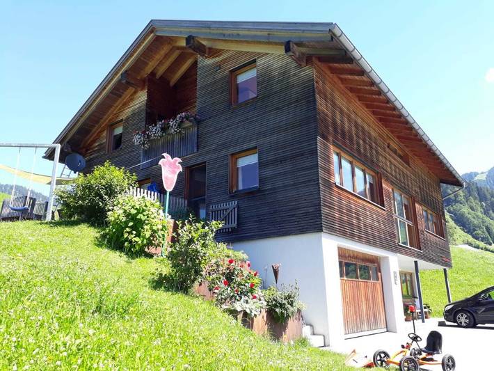 Ferienwohnung für 3 Personen, mit Balkon in Schoppernau - 2