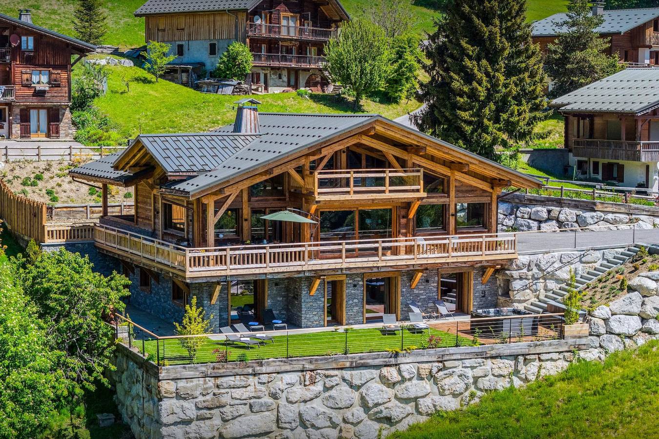 Chalet pour 14 à La Giettaz avec sauna, jacuzzi et panorama - Ovo Network in La Giettaz, Région d'Albertville