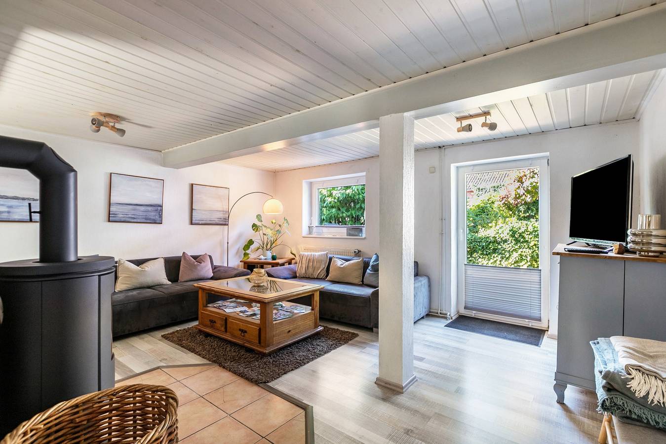 Ferienhaus 'Möwennest Meldorf' mit privater Terrasse, privatem Garten und Wi-Fi in Meldorf, Nordseeküste