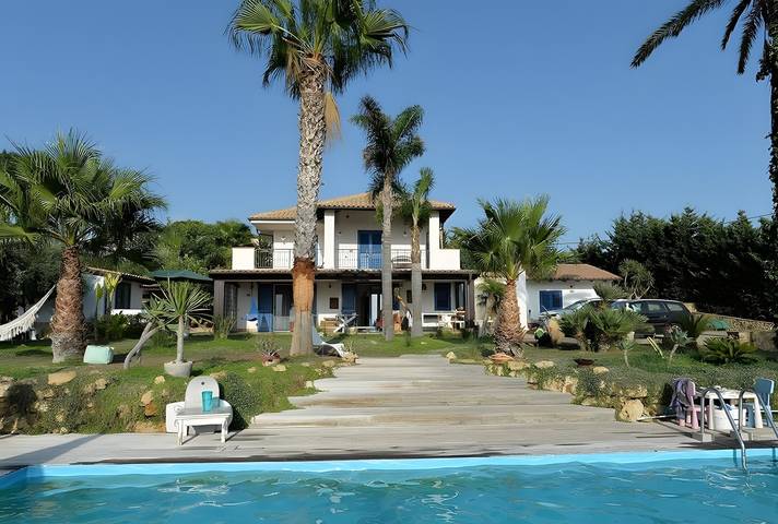 Location de vacances pour 7 personnes, avec Balcon et Jardin à San Leone