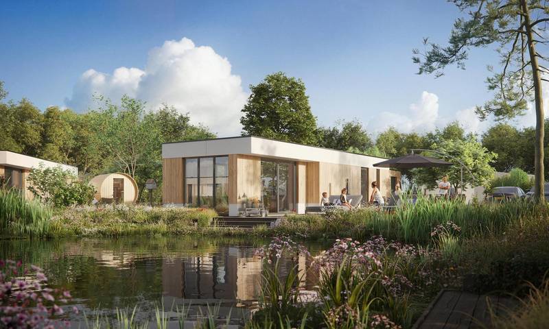 Lodge voor 6 personen, met sauna in de Achterhoek