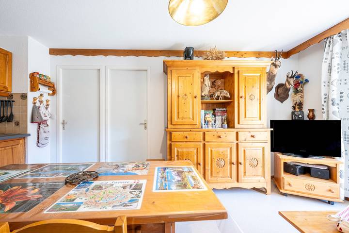 Appartement entier, Appartement 'Valfréjus La Montagne- App 123' avec terrasse privée, balcon et Wi-Fi in Valfréjus, Modane