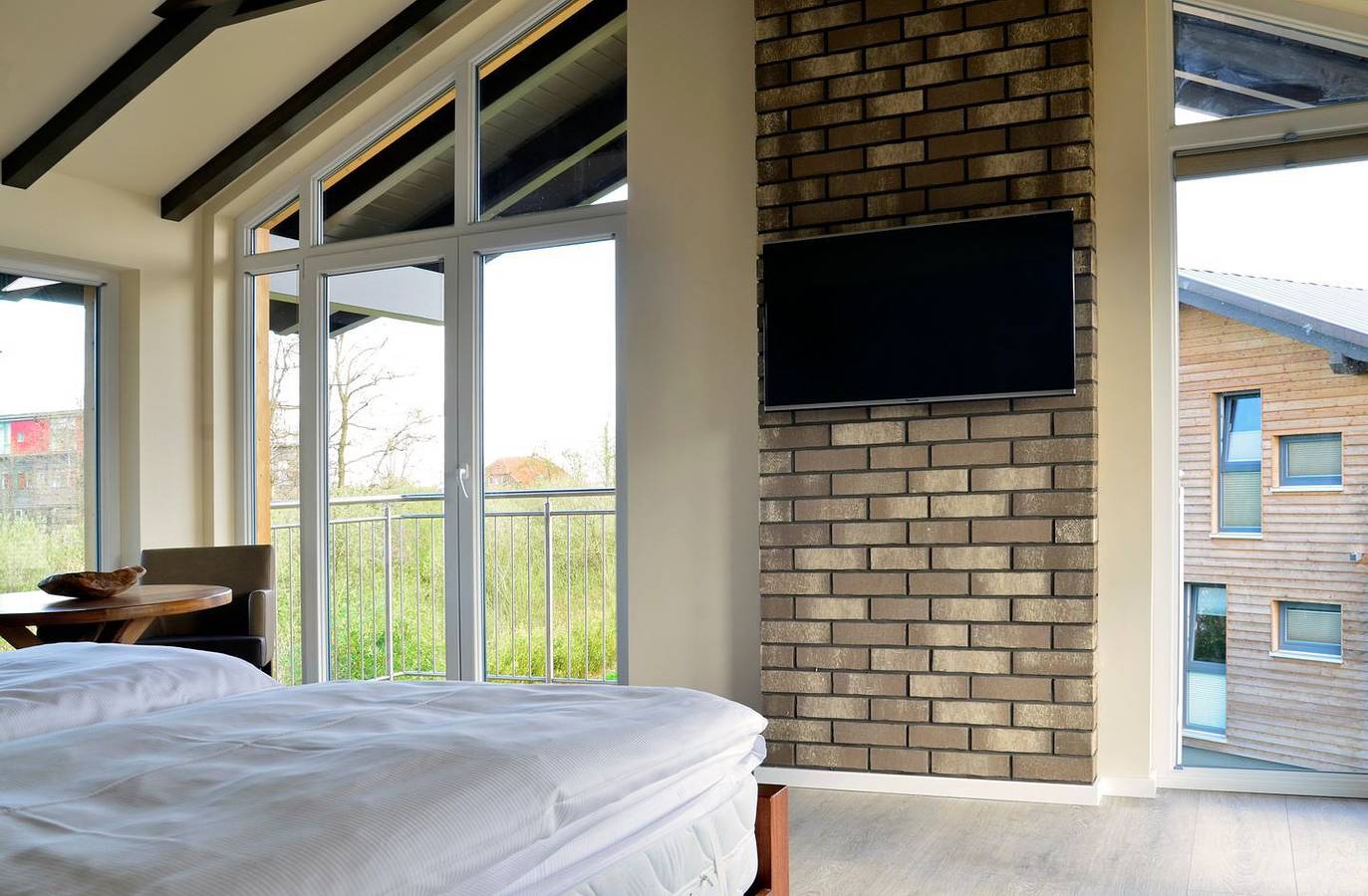 Mit Masterbedroom und Wellnessbad im Haus "Kula" in Wassersportfreier Strandbetrieb, Südstrand Pelzerhaken