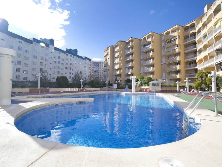 Vakantieappartement voor 2 personen, with sauna and kinderzwembad as well as tuin and terras in Calpe