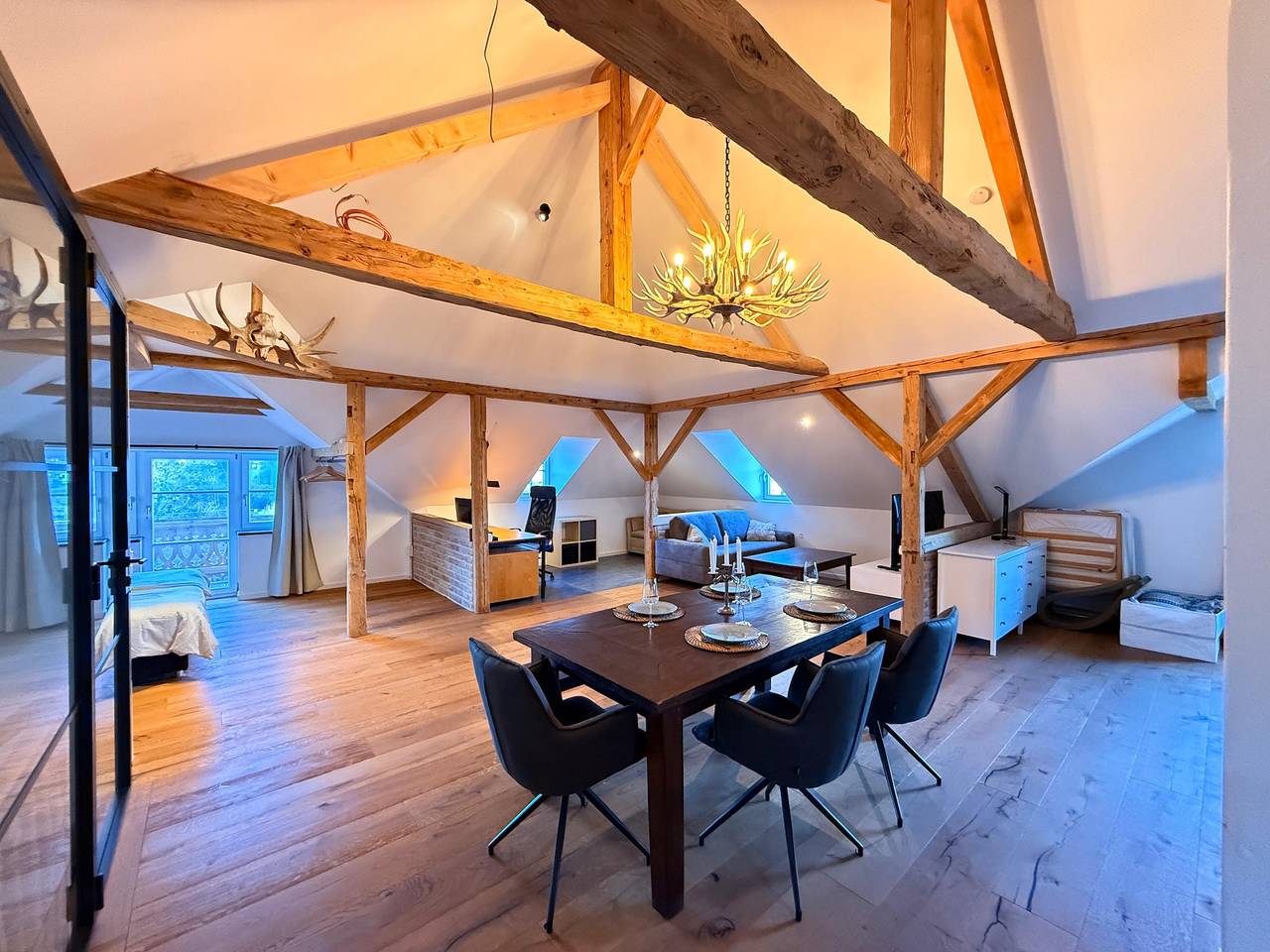 Ganze Ferienwohnung, Loft am Wappach - Loft am Wappach 120 qm max. 5 Personen in Bayerisch Gmain, Berchtesgadener Alpen