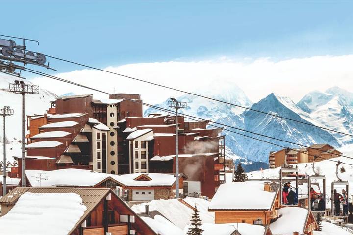 Studio entier, L'Ours Blanc S4 in Huez, Parc national des Écrins