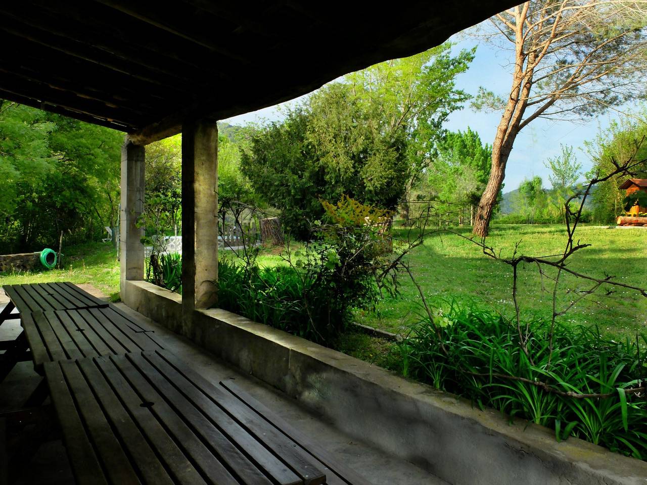 Casa Rural Patufet de Mas Violella: Gemütliches 1-Zimmer-Studio mit Pool in Sant Joan les Fonts, Naturpark Zona Volcànica de la Garrotxa