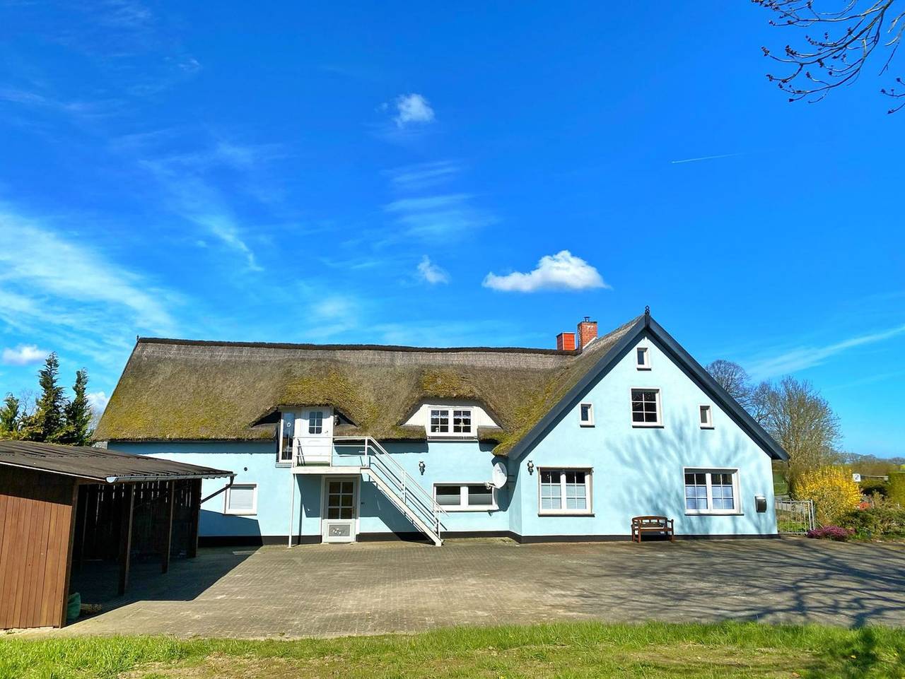 Ganze Ferienwohnung, Reethaus Vilmnitz in Kasnevitz, Putbus