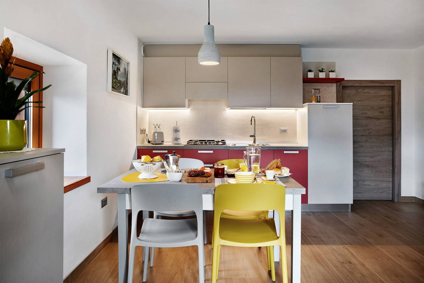 Studio-appartement 'Maso Plocech App Vacanze' met uitzicht op het meer, privétuin en wifi, foto 7