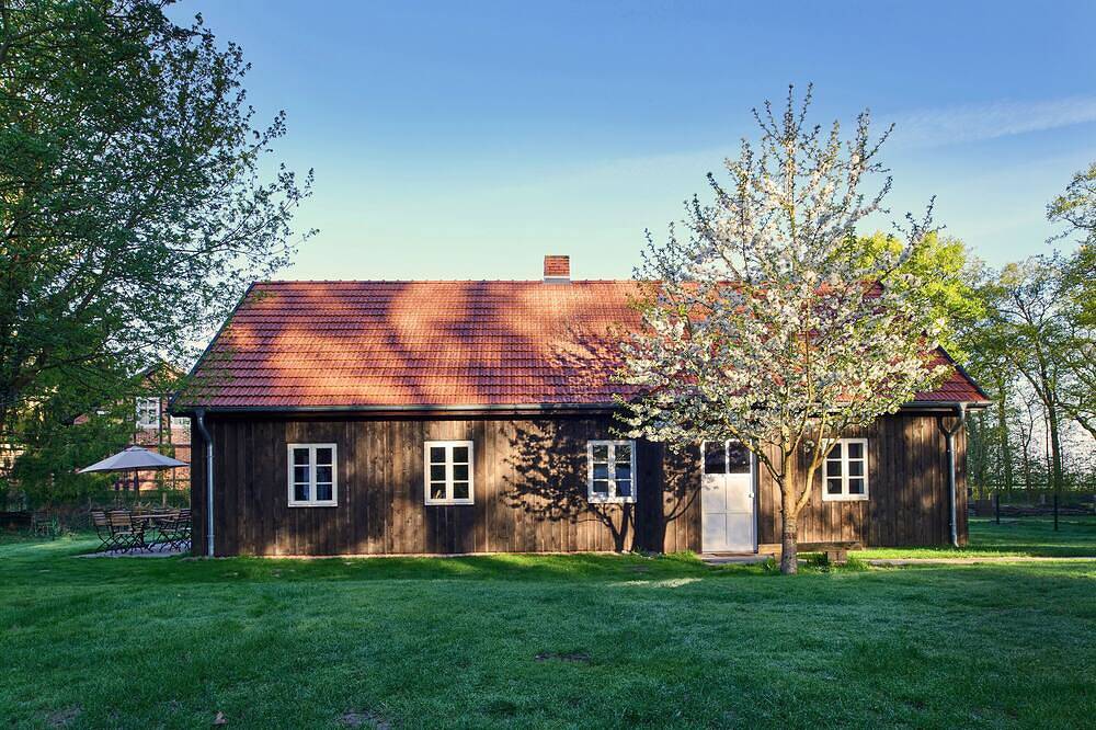 Elbeglück: Ferienhaus \"Remise\" (6 Pers.) mit Kamin in Lenzerwische, Prignitz