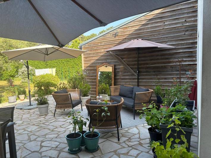 Maison de vacances pour 8 personnes, avec jardin et vue, animaux acceptés