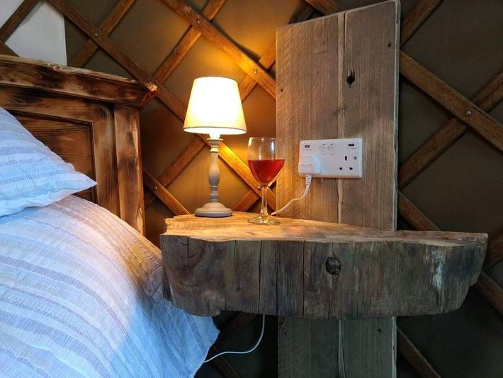 Tipi para 2 personas con vistas al mar in Bembridge, Isla de Wight