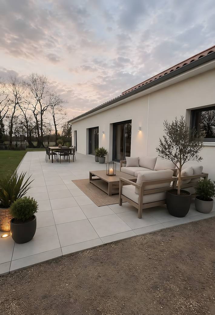 Ferienhaus für 3 Personen, mit Garten