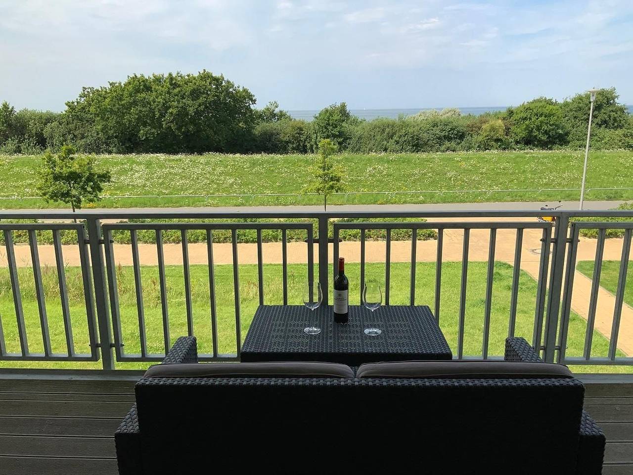 Ganze Wohnung, Villa Deichgraf We 08 mit Meerblick und Balkon in Börgerende in Börgerende, Börgerende-Rethwisch