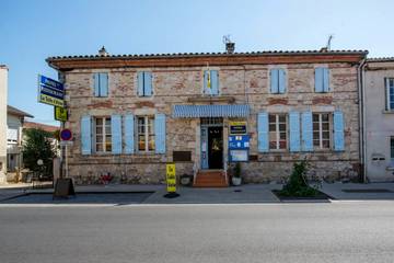 Hôtel pour 4 personnes, avec jardin, animaux acceptés à Bon-Encontre