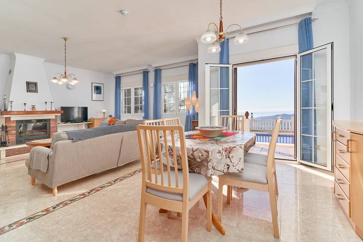 Villa for 6 personer med have in Frigiliana, Cordillera Penibética