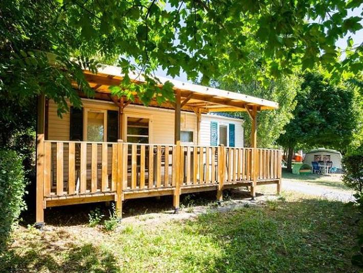Mobil home pour 4 personnes, avec bassin pour enfant, animaux acceptés à Gap - 2