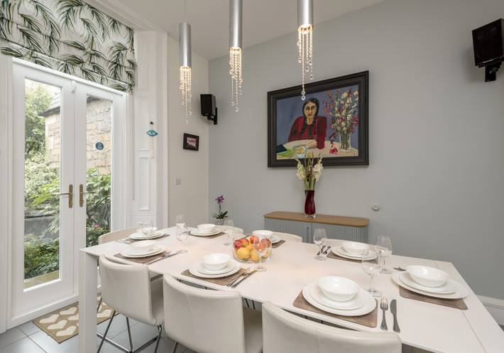 Apartamento entero, Apartamento de vacaciones para 8 personas con jardín in Edimburgo, Lothian