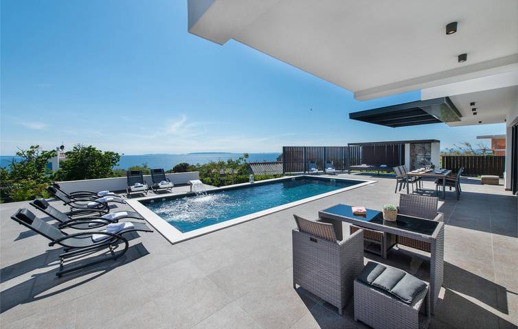 Ferienhaus für 10 Personen, mit Sauna und Terrasse sowie Pool in Novalja - 4