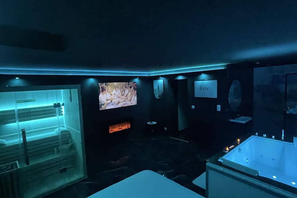 Ganze Wohnung, Suite Prestige Jacuzzi, Sauna, Netflix, Disney+ in Amiens, Amiens und Umgebung