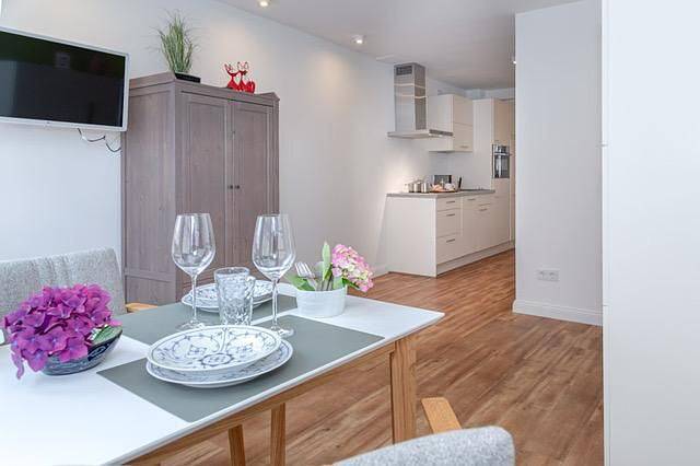 Ganze Wohnung, Herzlich willkommen.... Strandsuite Sylt, 1-Zimmerapp. mit kleinem Meerblick in Westerland, Sylt (Gemeinde)