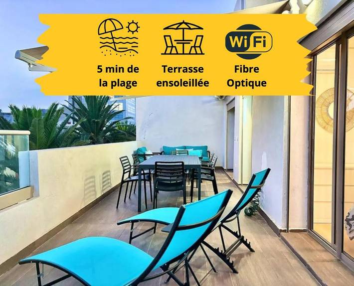 Appartement de vacances pour 4 personnes, avec vue et terrasse - 1