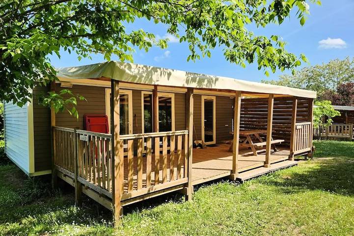 Mobil home pour 4 personnes à Le Buisson-de-Cadouin