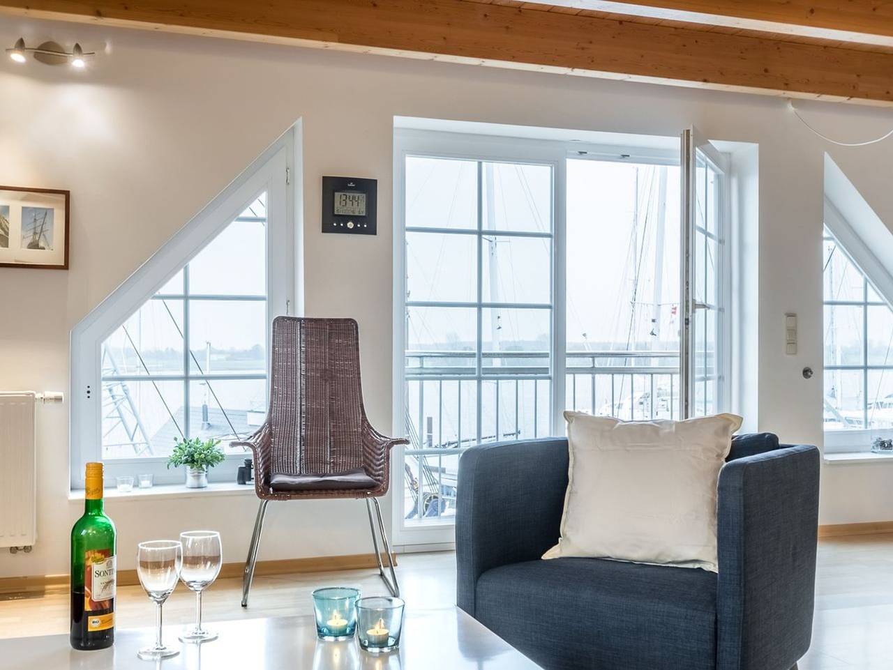 Ganze Ferienwohnung, Hafen-Harmonie - Ferienwohnung Hafen-Harmonie in Bad Arnis in Arnis, Kappeln & Umgebung