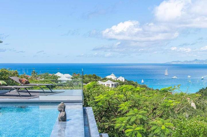Villa pour 6 personnes, avec jardin dans Saint-Barthélemy