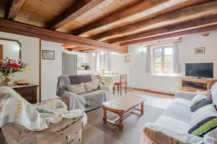 Gîte pour 6 personnes, avec Balcon et Jardin