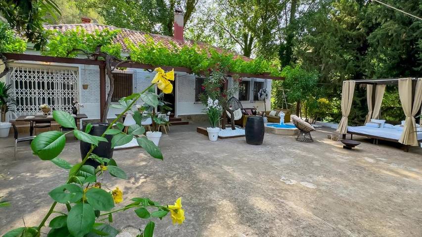 Casa de vacaciones para 10 personas, con terraza y piscina, Se admiten mascotas en La Manchuela - 3