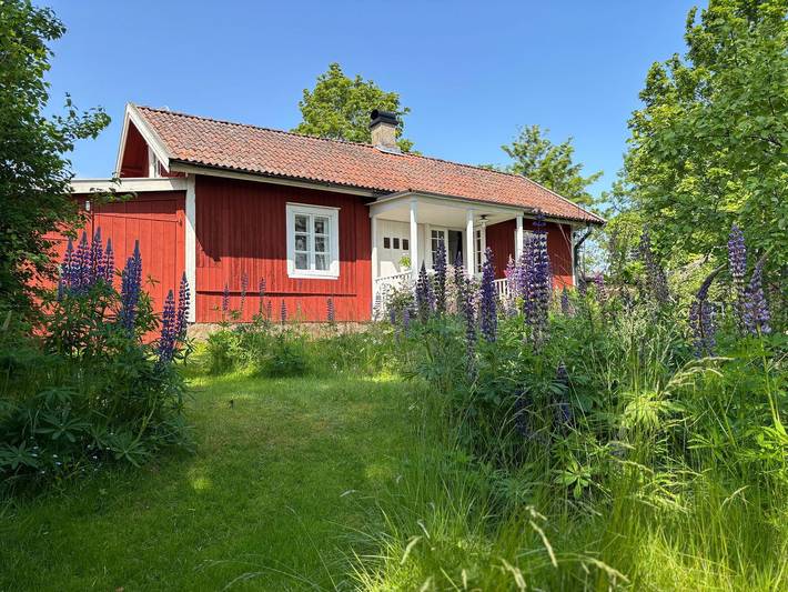 Ferienhaus für 3 Personen, mit Terrasse und Garten in Schweden
