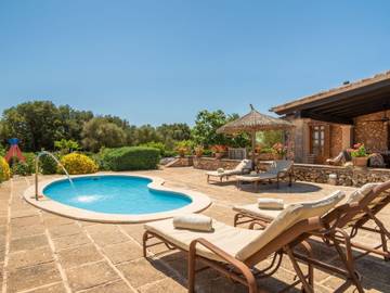 Ferienhaus in Porreres, Mallorca Süden für 6 