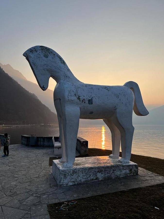 Appartamento per 4 persone, con Balcone e Vista lago nonché Panorama a Comune di Pisogne