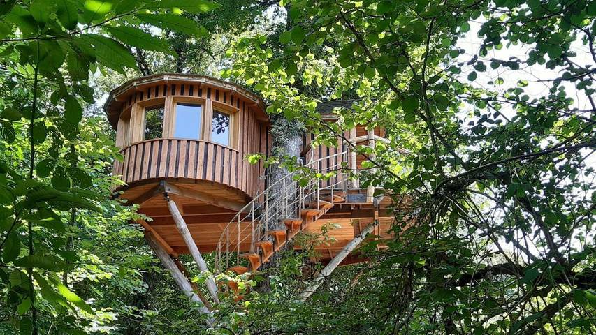 Gîte pour 2 personnes, avec Terrasse ainsi que Jardin et Vue