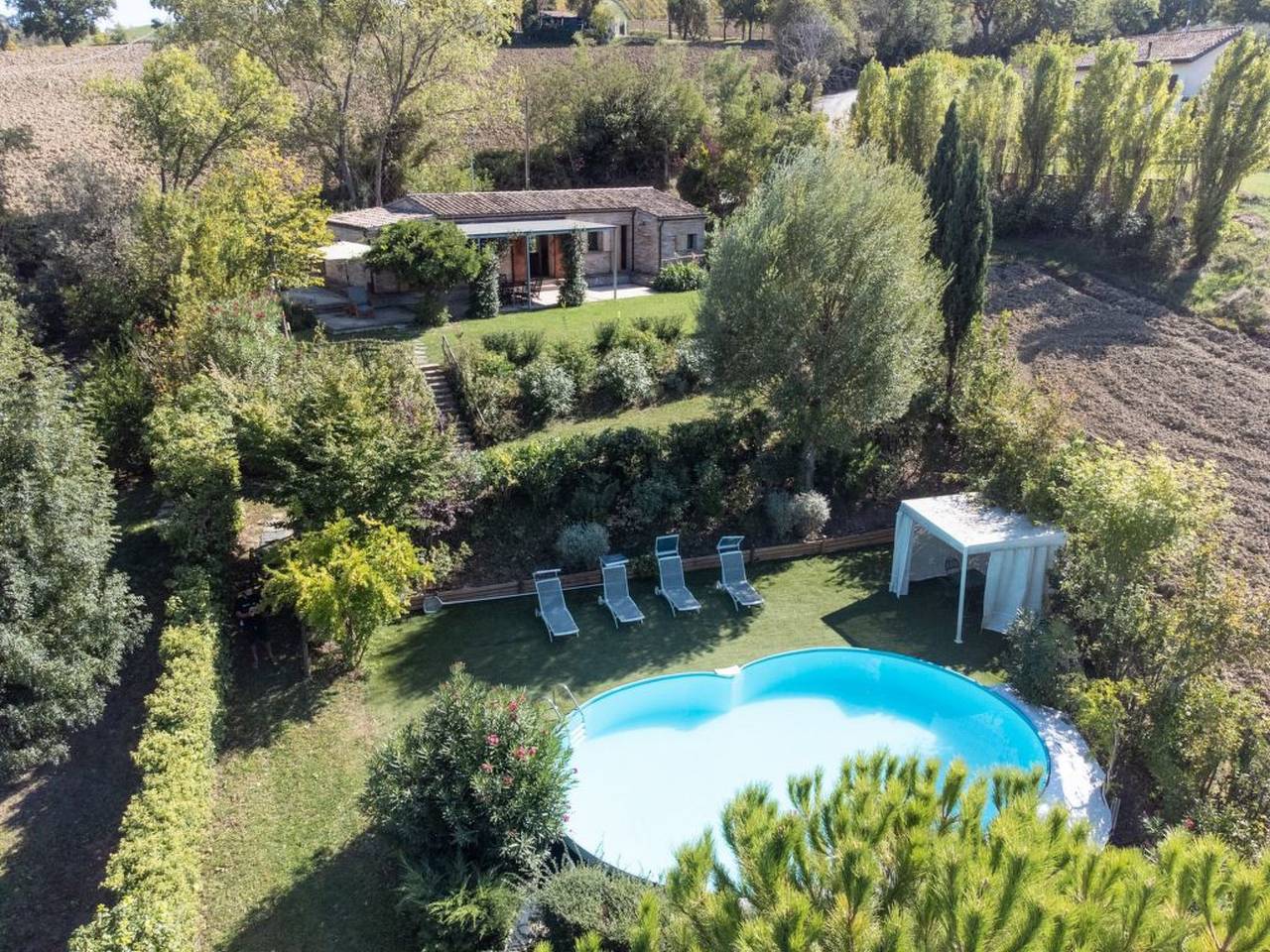 Haus in Ostra mit privatem Pool in Ostra, Ancona Provinz