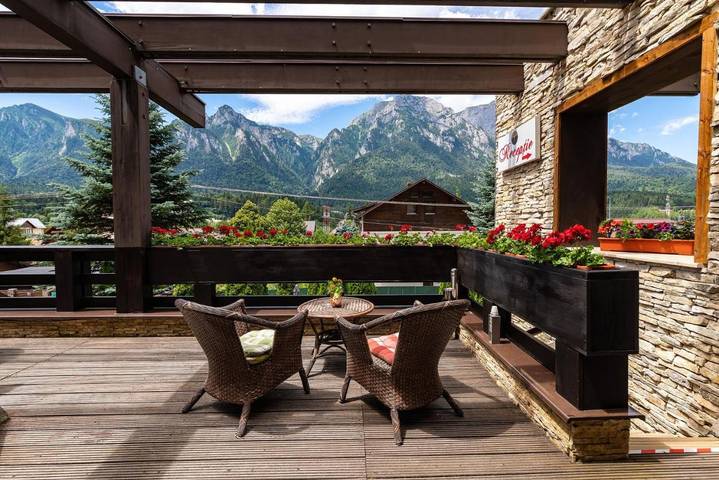 Bungalow für 2 Personen, mit Garten und Ausblick in Rumänien