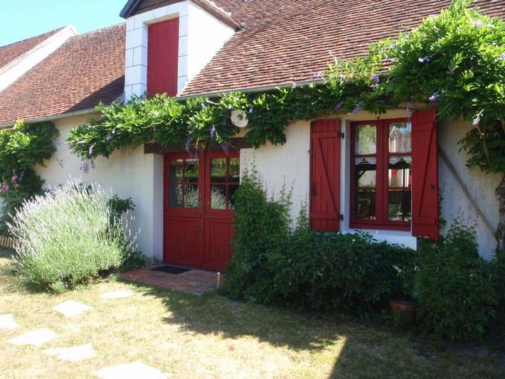 Maison de campagne pour 3 personnes, avec Terrasse et Jardin à Pouillé