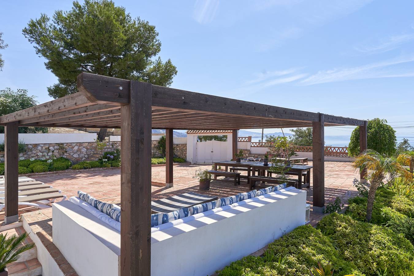 Ferienhaus 'Casa Mariposa' mit Meerblick, Wlan und Klimaanlage in Los Pinos (Almuñecar), Almuñecar