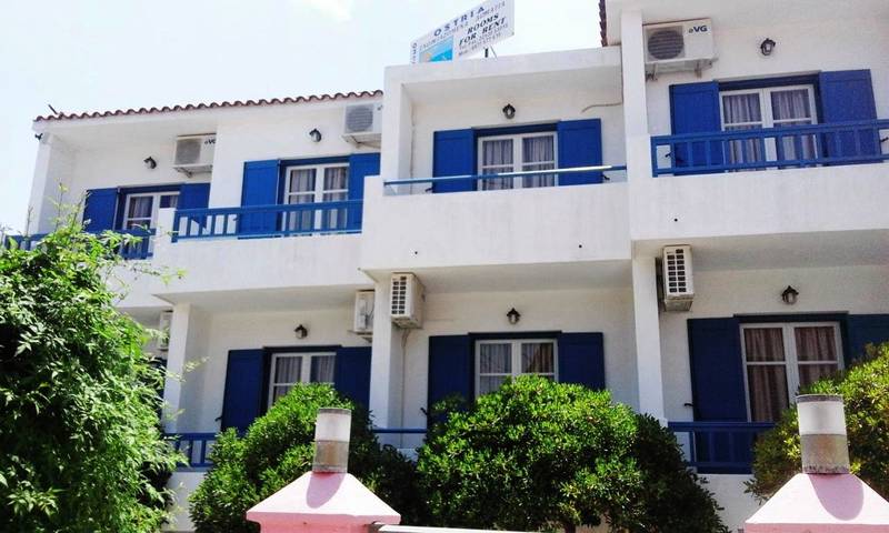 Gîte pour 2 personnes, avec vue et balcon, adapté aux familles dans Σκάλα Ερεσού - 2