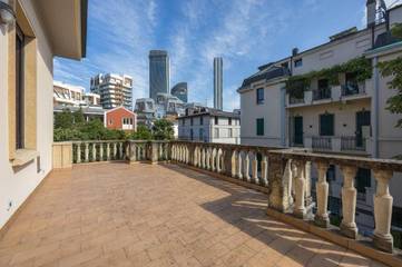Villa pour 12 personnes, avec sauna ainsi que terrasse et vue à Milan