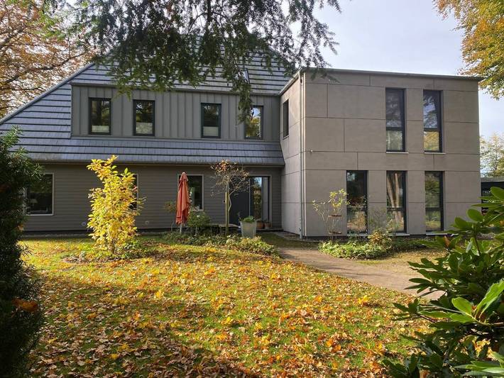 Ferienwohnung für 4 Personen, mit Balkon und Terrasse sowie Garten und Ausblick in Achim